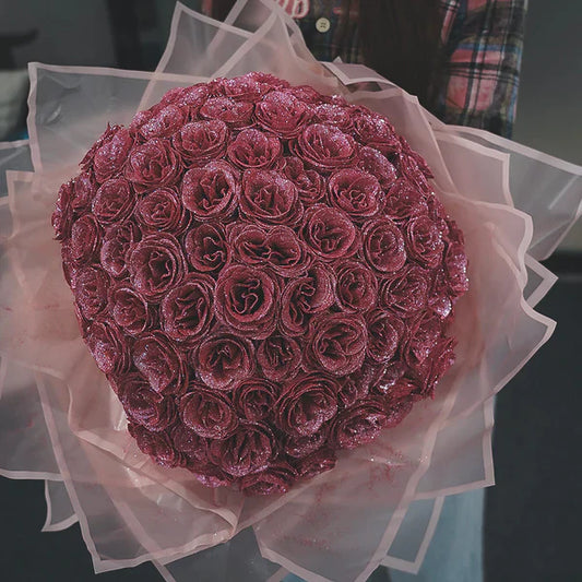 Limited Time Christmas In July Discount: Luxury No-Fade Rose Bouquet