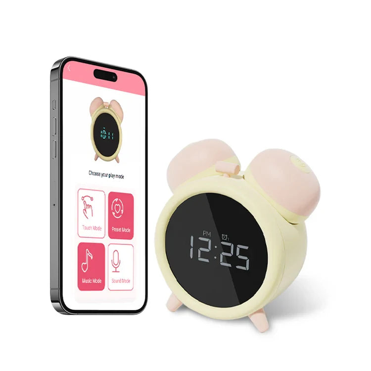 🕐 Alarm Clock Sucking Vibrator App Remote Control