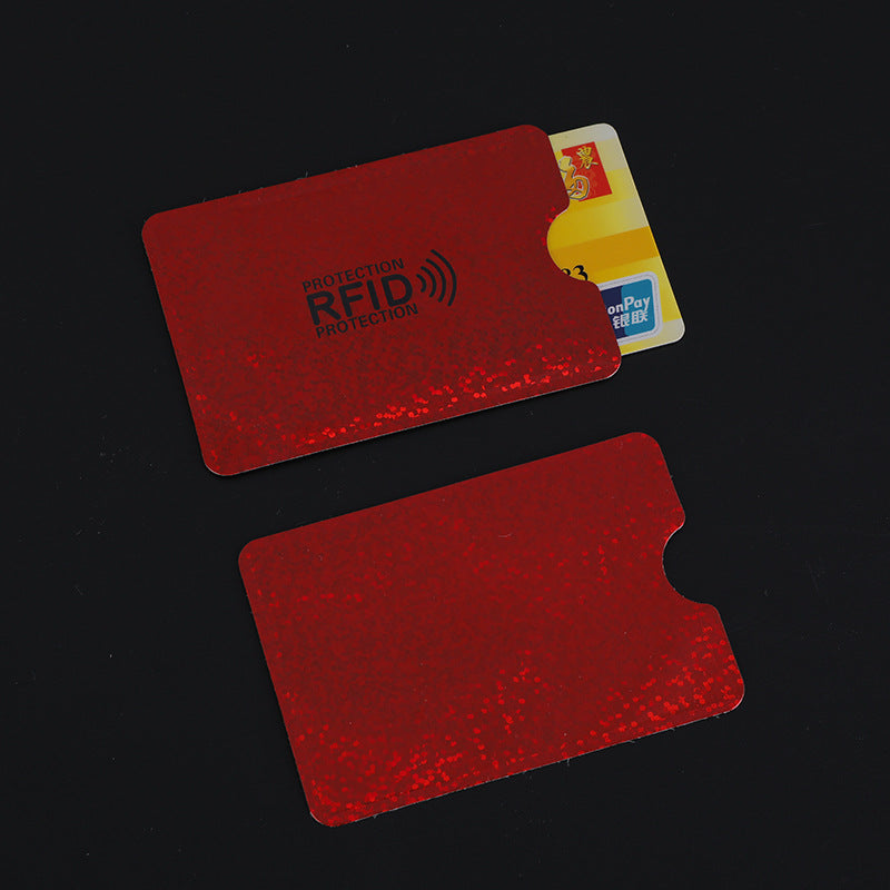 💳 19 Colors RFID Anti-Theft Card Sleeves, 8 Pieces Per Pack