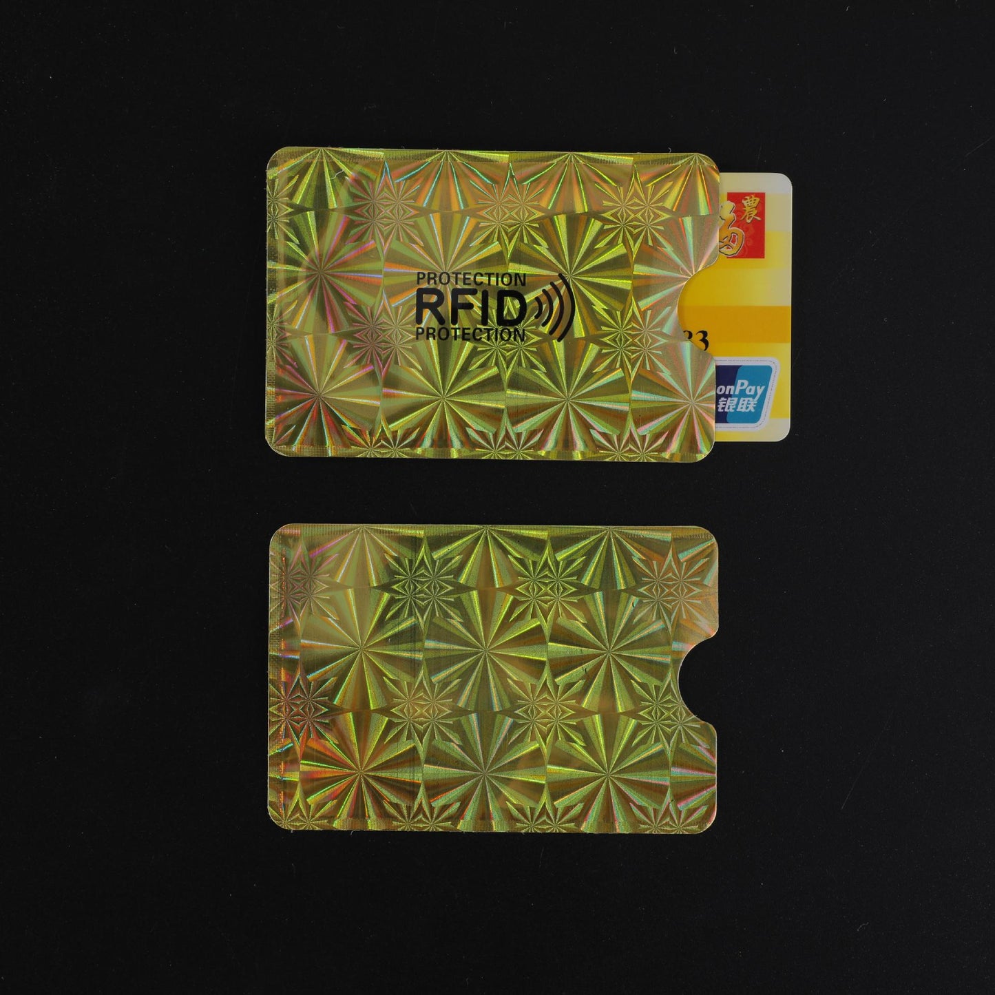 💳 19 Colors RFID Anti-Theft Card Sleeves, 8 Pieces Per Pack
