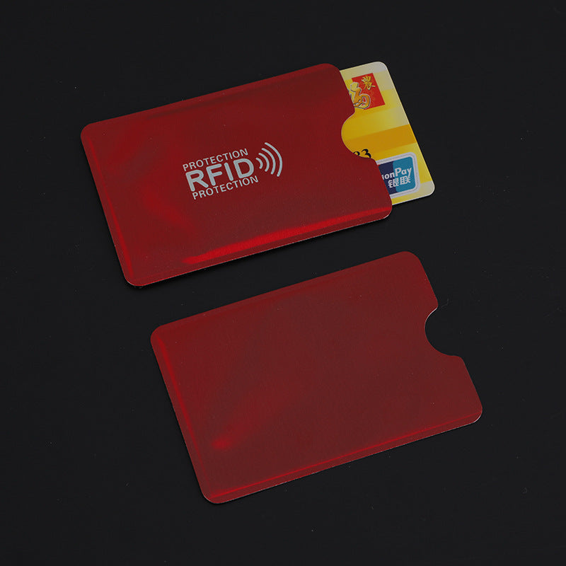 💳 19 Colors RFID Anti-Theft Card Sleeves, 8 Pieces Per Pack