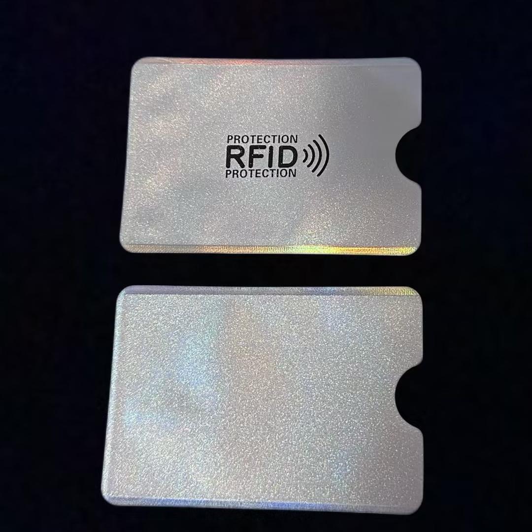 💳 19 Colors RFID Anti-Theft Card Sleeves, 8 Pieces Per Pack